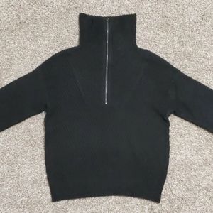 Women's Gianni Bini GB Long Sleeve Knit Pullover Sweater Size XL Black